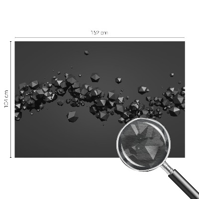 Fotótapéta méretre nappaliba Fekete csomók