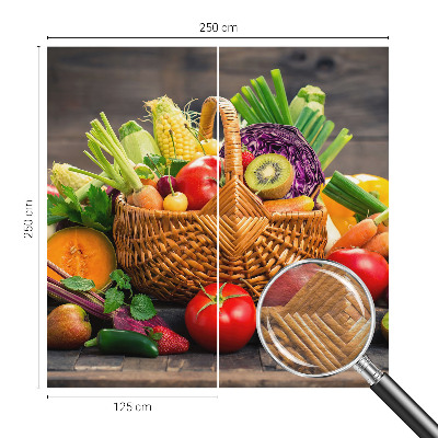 Dekoratív fotótapéta nappaliba Gyümölcsös gazdagság