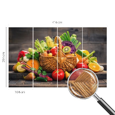 Dekoratív fotótapéta nappaliba Gyümölcsös gazdagság