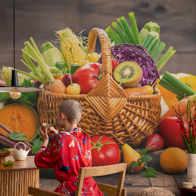 Dekoratív fotótapéta nappaliba Gyümölcsös gazdagság