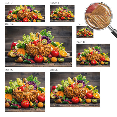 Dekoratív fotótapéta nappaliba Gyümölcsös gazdagság