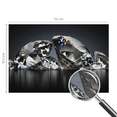 Fotótapéta hálószobába Kristály szépség