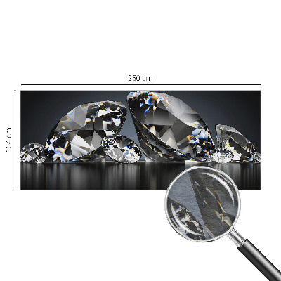 Fotótapéta hálószobába Kristály szépség