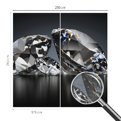 Fotótapéta hálószobába Kristály szépség