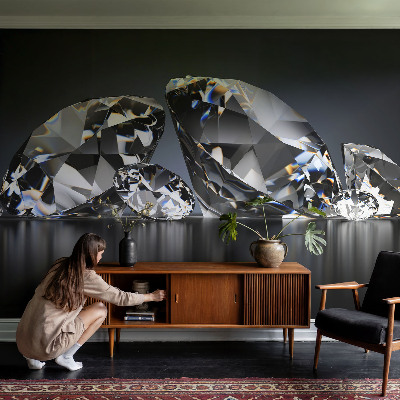 Fotótapéta hálószobába Kristály szépség