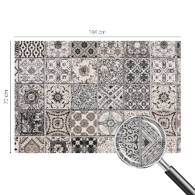 Fotótapéta nappaliba Csempe minták