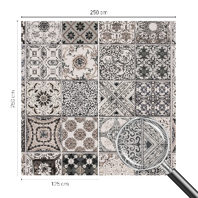 Fotótapéta nappaliba Csempe minták