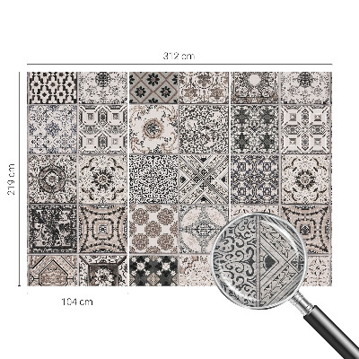 Fotótapéta nappaliba Csempe minták