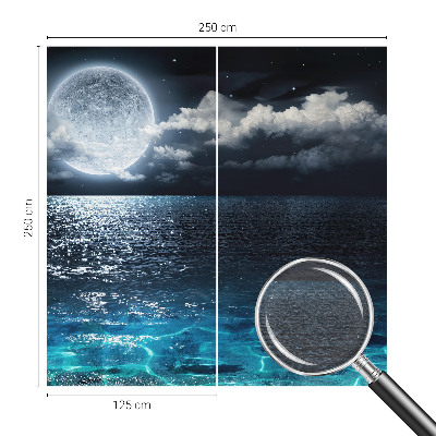 Modern fotótapéta Éjszakai tenger