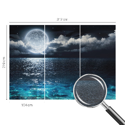 Modern fotótapéta Éjszakai tenger