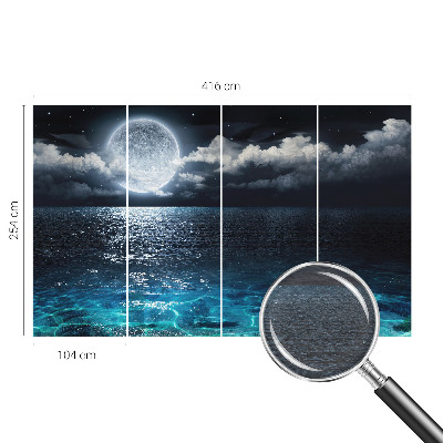 Modern fotótapéta Éjszakai tenger