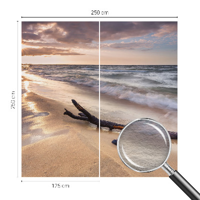 Dekoratív fotótapéta nappaliba Nyugati strand