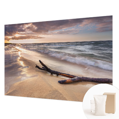 Dekoratív fotótapéta nappaliba Nyugati strand