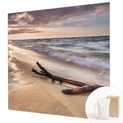 Dekoratív fotótapéta nappaliba Nyugati strand