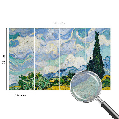 Fotó poszter tapéta Kifejező felhők