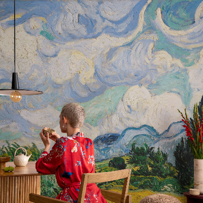 Fotó poszter tapéta Kifejező felhők