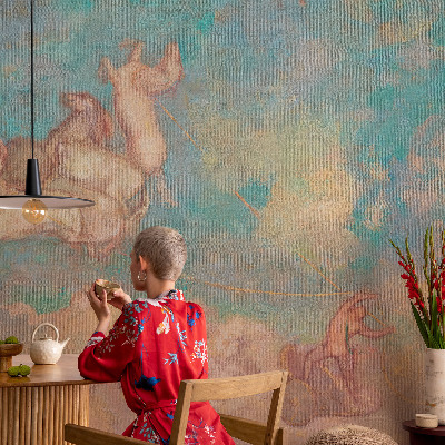 Vlies fotótapéta nappaliba Mennyei Pegasi