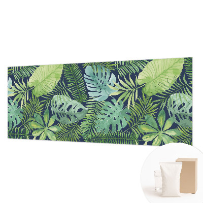 Vlies fotótapéta hálószobába Trópusi levelek