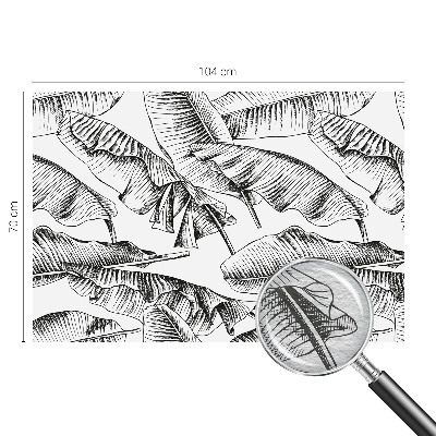 Vlies fotótapéta gyerekszobába Banánlevelek