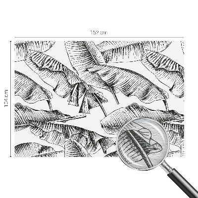 Vlies fotótapéta gyerekszobába Banánlevelek