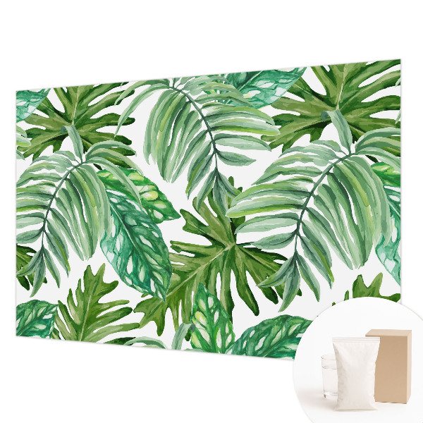 Nyomtatott vlies fotótapéta Egzotikus levelek