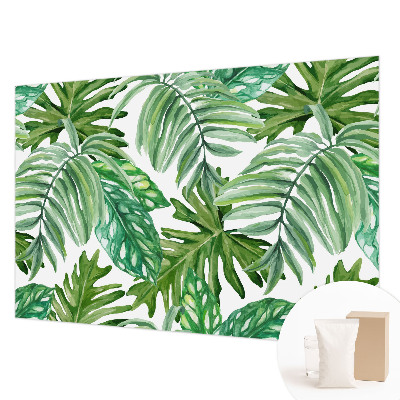 Nyomtatott vlies fotótapéta Egzotikus levelek