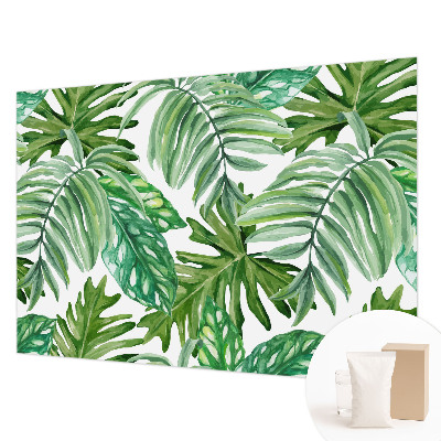 Nyomtatott vlies fotótapéta Egzotikus levelek