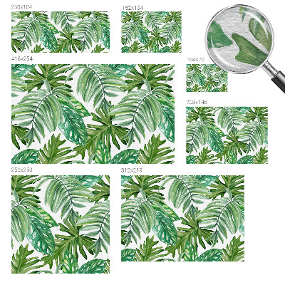 Nyomtatott vlies fotótapéta Egzotikus levelek