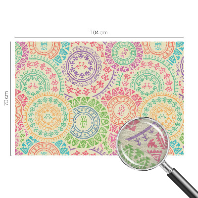 Poszter tapéta falra Színes mandalák