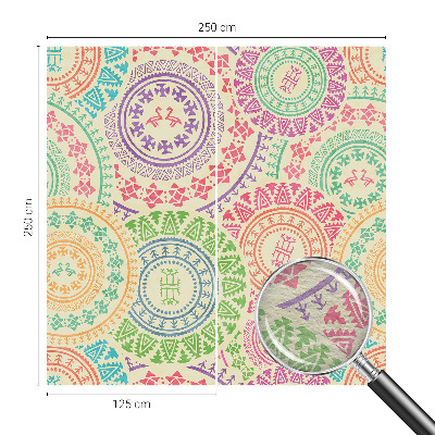 Poszter tapéta falra Színes mandalák