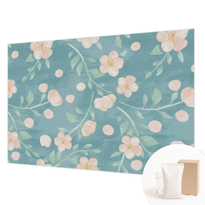 Fotótapéta nappaliba Virágos elegancia