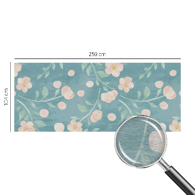 Fotótapéta nappaliba Virágos elegancia