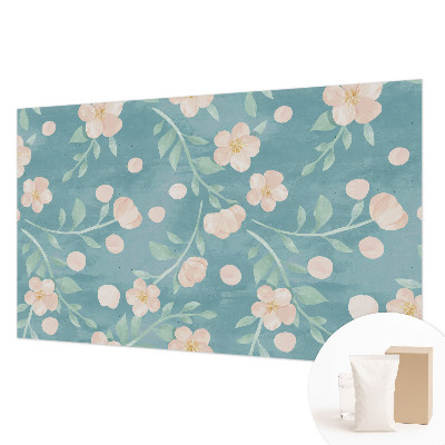 Fotótapéta nappaliba Virágos elegancia