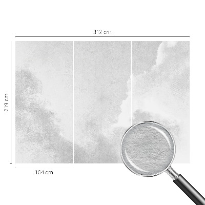 Fotótapéta méretre Finom felhők