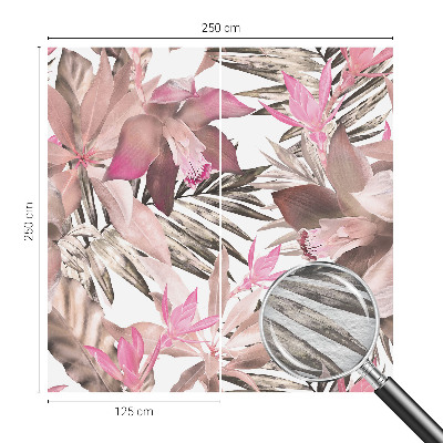Modern fotótapéta méretre Egzotikus virágok