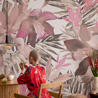 Modern fotótapéta méretre Egzotikus virágok