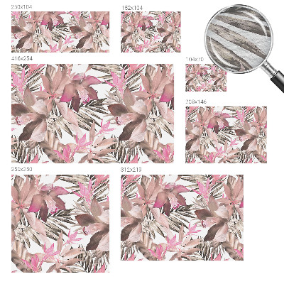 Modern fotótapéta méretre Egzotikus virágok