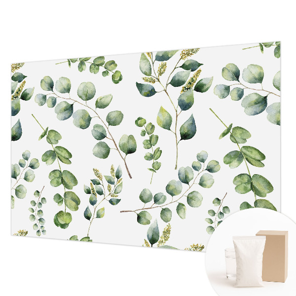 Kép tapéta Zöld levelek