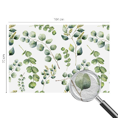 Kép tapéta Zöld levelek