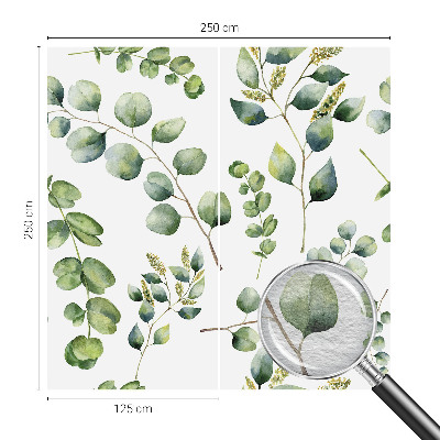 Kép tapéta Zöld levelek