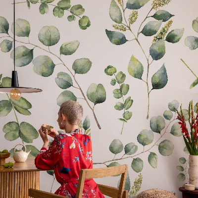 Kép tapéta Zöld levelek