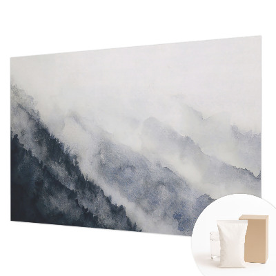 Dekoratív fotótapéta nappaliba Hegyi köd