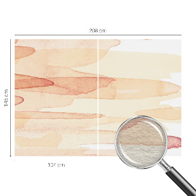 Óriás fotótapéta Pasztell ecsetvonások