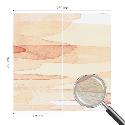 Óriás fotótapéta Pasztell ecsetvonások