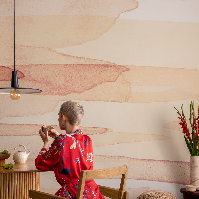 Óriás fotótapéta Pasztell ecsetvonások