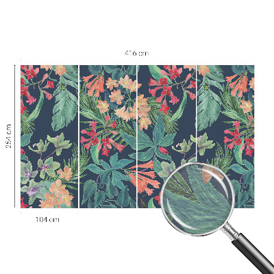 Flíz fotótapéta Trópusi virágok