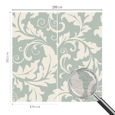 Vlies alapú fotótapéta Dekoratív levelek