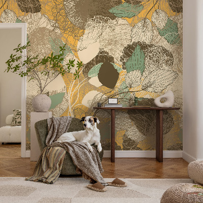 Nyomtatott vlies fotótapéta Növényi szépség