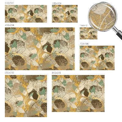 Nyomtatott vlies fotótapéta Növényi szépség