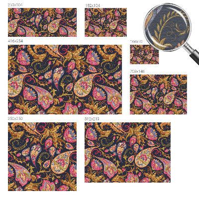 Fotótapéta Színes paisley